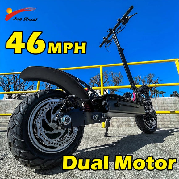 46MPH Best Electric Scooters 2022 Dual Motor 2600W Escooter for Heavy Riders 2 wheels Foldable Kick Scooter Minster E-Scooter