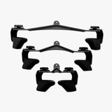 8 Piece Set Fitness Lat Pull Down T Handle Bar Rowing Rotating V-Bar Pulley Cable Machine Handle Grip Gym Equipment Back Trainer