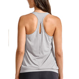 Women&#39;s Tank Top Active Racerback Athletic Sports T-shirt Long Yoga Crop