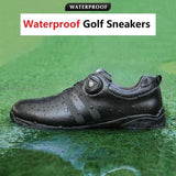 Pgm Training Golf Shoes Men&#39;S Waterproof Golf Shoes Male Rotating Shoelaces Sports Sneakers Man Non-Slip Trainers 3 Styles