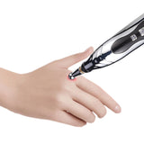 Electronic Acupuncture Pen Electric Meridians Laser Therapy Heal Massage Pen Meridian Energy Pen Relief Pain Tools Massager