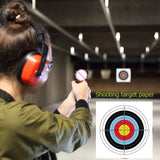 10PCS Standard Archery Target Equipment Colorful Print Shooting Target by Bow Arrow Practice Archery Target Paper for Hunting