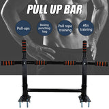 Door Wall Horizontal Bars Steel Home Gym Workout Chin Up Pull Up Push Up Training Bar Sport Fitness Sit-ups Fitness Equipment