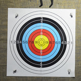 10PCS Standard Archery Target Equipment Colorful Print Shooting Target by Bow Arrow Practice Archery Target Paper for Hunting