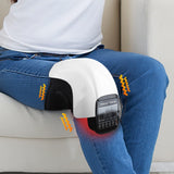 Electric Heating Knee Massager Air Pressure Vibration Massage Infrared Heating Knee Pad LCD Display Kneecap Pain Relieve
