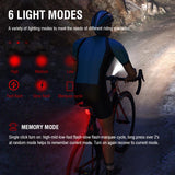 Taillights Xpg2 Lamp Beads Memory Mode Bike Headlights Big Flood Design Waterproof Bicycle Headlamp Bicycle  Lamp Led