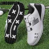 Golf Shoes Men Waterproof Breathable Golf Sneakers Women Spikeless Sports Shoes Walking outdoor sport Golfing Footwear 2023