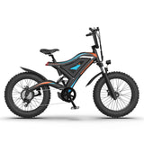 AOSTIRMOTOR NEW S18-MINI Ebike 500W Motor 48V 15Ah Electric Mountain Bike 20Inch 4.0 Fat Tire Bicycle Beach Cycling