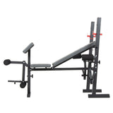 Standard Weight Bench Exercise and Weightlifting Bench, Adjustable Incline Seat (BCB580)  Fitness Equipment  Handy Gym