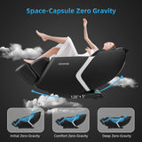 COMFIER Zero Gravity Massage Chair Electric Recline Full Body Massage 4D Shiatsu Kneading Massage Sofa