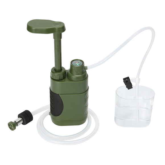 Portable 5000L Outdoor Water filter Safety Emergency Water Purifier Personal Filtration Outdoor Emergency Activities Water Filte