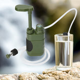 Portable 5000L Outdoor Water filter Safety Emergency Water Purifier Personal Filtration Outdoor Emergency Activities Water Filte