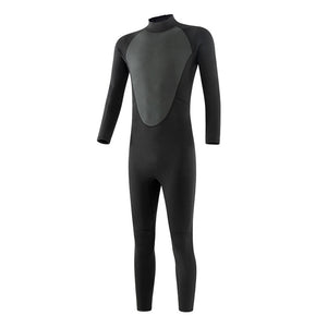 3mm Neoprene Hooded Wetsuit One-Piece Water Sports Long Sleeve Elastic Jumpsuit