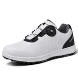 Golf Shoes for Men 2023 Non-slip Waterproof Golf Sneakers Quick Lacing Golf Footwear Women Training Walking Golfing Sports Shoes