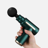 6 Gear Electric Fascia Gun Deep Tissue Percussion Pistol Massager Gun Pain Relief Body Neck Back Muscle Relax Fitness Slimming