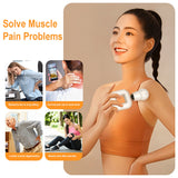 Mini Fascia Gun Fitness Massage Gun Deep Tissue Muscle Back Massager Pain Relief Massage Ball For Body Relaxation Fascia Gun