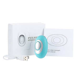 Handheld Mini EMS Microcurrent Sleep Aid Device USB Pressure Relief Anxiety Hypnosis Artifact Smart Sleeper Body Massager