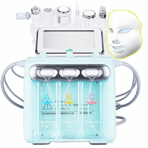 New Arrival! 7 In 1 H2O2 Water Oxygen Jet Peel Hydra Beauty Skin Cleansing Hydrafacial Machine Facial Machine Water Aqua Peeling