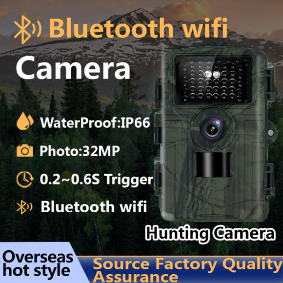 Outdoor Hunting Camera WIFI 32MP 1080P Wild Trail Infrared Night Vision Motion Activated Scouting Photo Trap PR5000 2