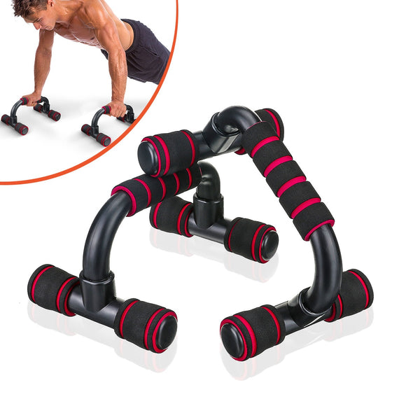 SGODDE 1Pair Push Ups Stands Grip Handles Chest Body Building Sports Muscular Workout Training Racks Fitness Equipment