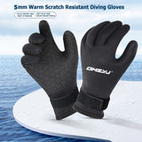 5MM 3MM Men Wetsuit Winter Gloves Scuba Snorkeling Paddling Surfing Kayaking Canoeing Spearfishing Mittens Diving Equipment