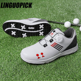 Golf Shoes Men Waterproof Breathable Golf Sneakers Women Spikeless Sports Shoes Walking outdoor sport Golfing Footwear 2023