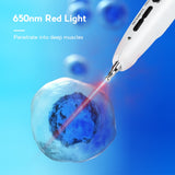 Electronic Laser Acupuncture Pen LCD Display Massage Pen Acupoint Meridian Energy Therapy Relief Health Care Products