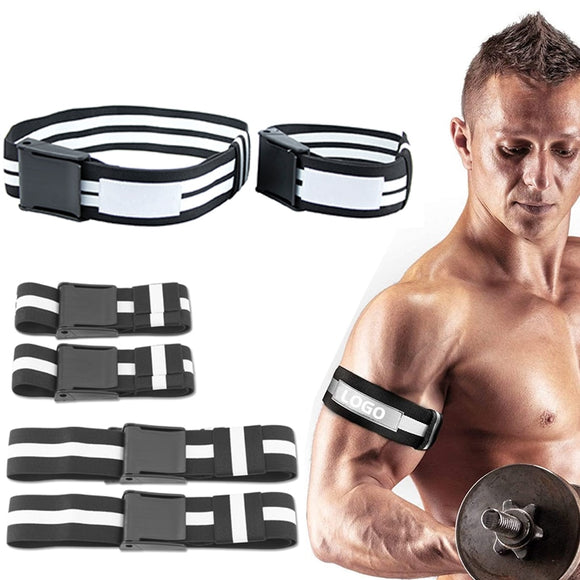BFR Fitness Occlusion Bands Weight Bodybuilding Blood Flow Restriction Bands Arm Leg Wraps Fast Muscle Growth Gym Equipment