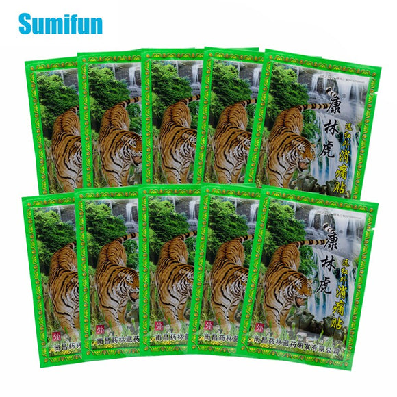 80pcs Tiger Balm Patch For Joint Shoulder Rheumatism Pain Herbal Balm Medical Plasters Capsicum Patch Pain Relief Stickers
