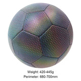 2022 New Style Luminous Soccer Ball Reflective Night Glow Football Size 4 5 PU Slip-resistant Balls Adult Child Training futbol
